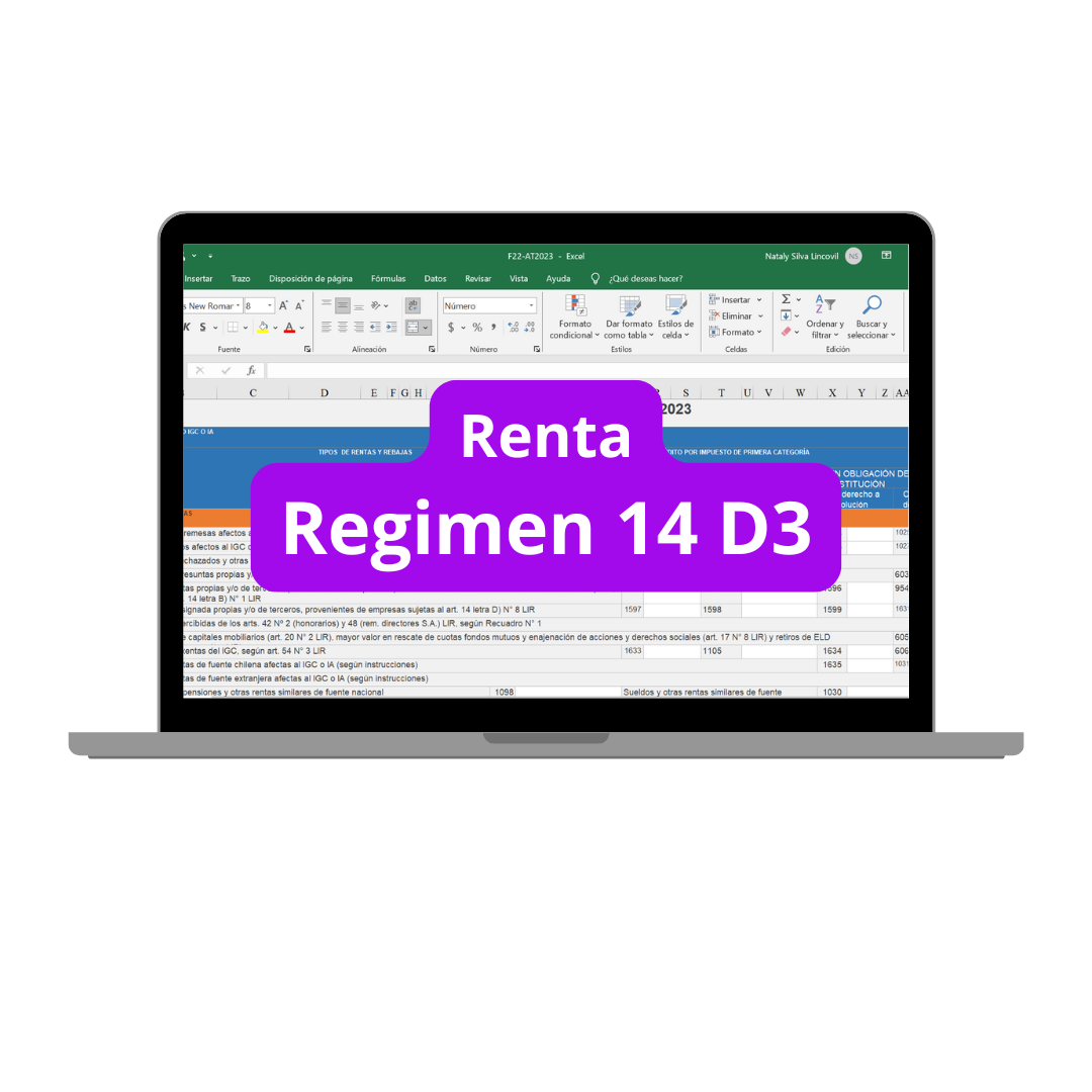 Pack Renta 14 D3