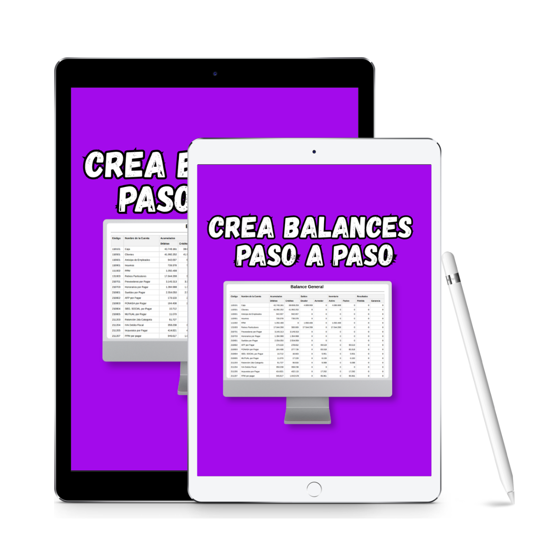 Crea Balances paso a paso