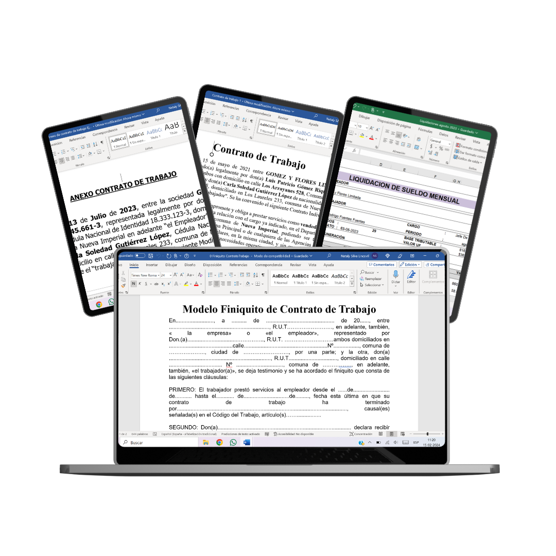 Plantillas y formatos de documentos Nataly Silva